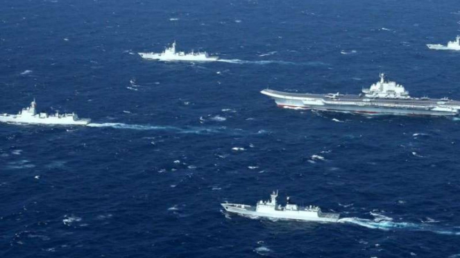 VIVA Militer: Armada laut China di Laut China Selatan
