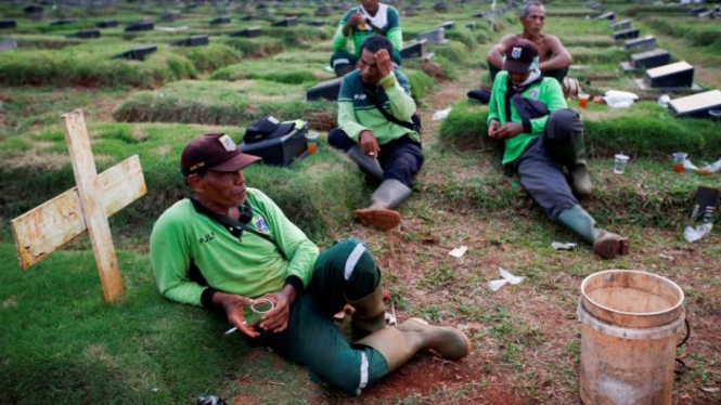 Besarnya penularan virus corona di Indonesia hingga saat ini belum diketahui secara akurat.