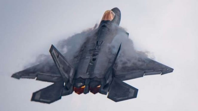 Viva militare: demone Rapor F-22.