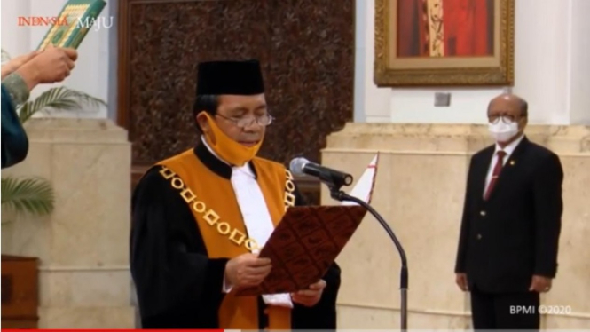 Ketua MA Muhammad Syarifuddin ambil sumpah jabatan
