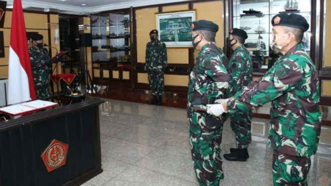 VIVA Militer: Serah terima jabatan Perwira Tinggi (Pati) TNI