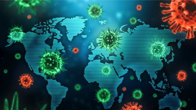 Ilustrasi virus corona (BBC Indonesia)