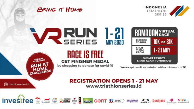 Ramadan VR Run Indonesia Triathlon Series (ITS).