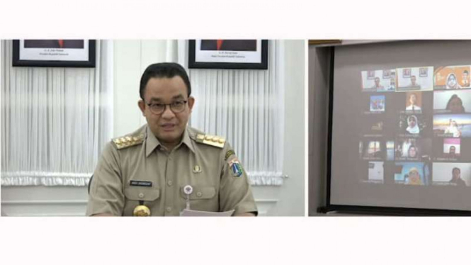 Gubernur DKI Jakarta Anies Baswedan.