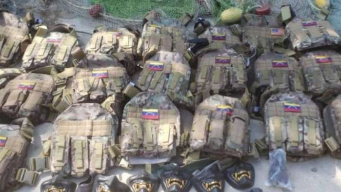 VIVA Militer: Militer Venezuela menangkap tentara bayaran.