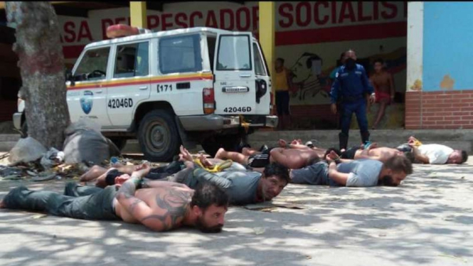 VIVA Militer: Militer Venezuela menangkap tentara bayaran.