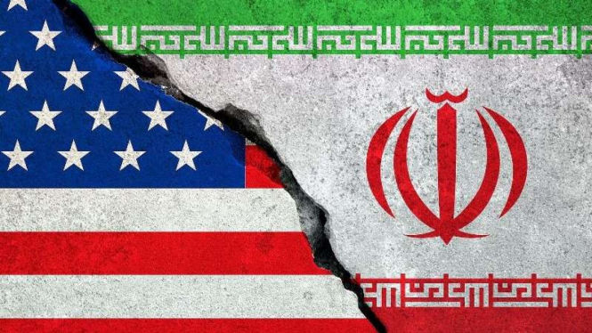 VIVA Militer: Ilustrasi ketegangan antara Amerika Serikat (AS) dan Iran