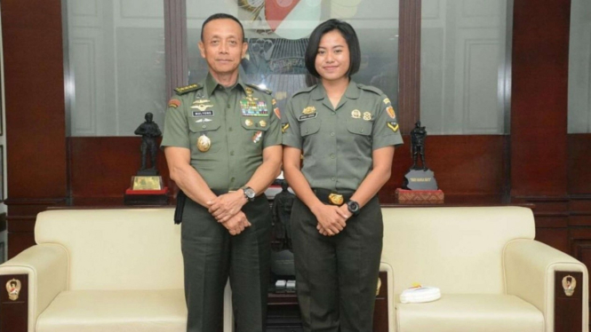 VIVA Militer: Archia Febra Dengan Mantan Kasad Jenderal TNI Mulyono