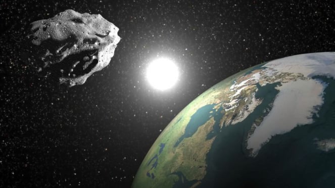 Asteroide cayó sobre Bumi.