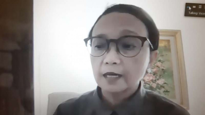 Menteri Luar Negeri Republik Indonesia, Retno Marsudi.