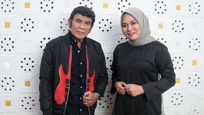 Rhoma Irama dan Anisa Rahman