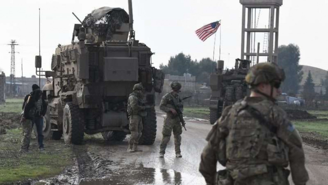 VIVA Militer: Personel militer Amerika Serikat di Al-Hasakah, Suriah