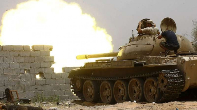VIVA Militer: Tank milik Pasukan Pemerintah Kesepakatan Nasional Libya (GNA)