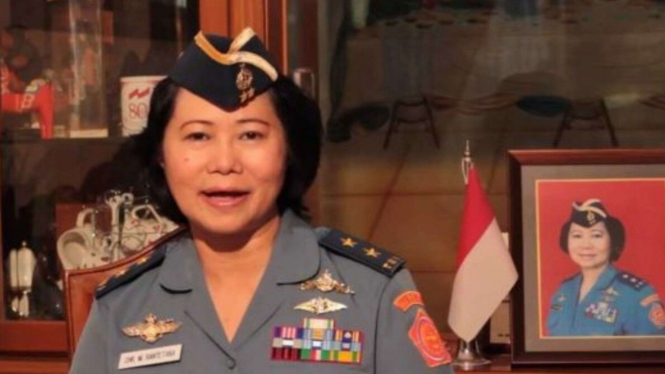 VIVA Militer: Laksamana Muda TNI (Purn) Christina Maria Rentetana