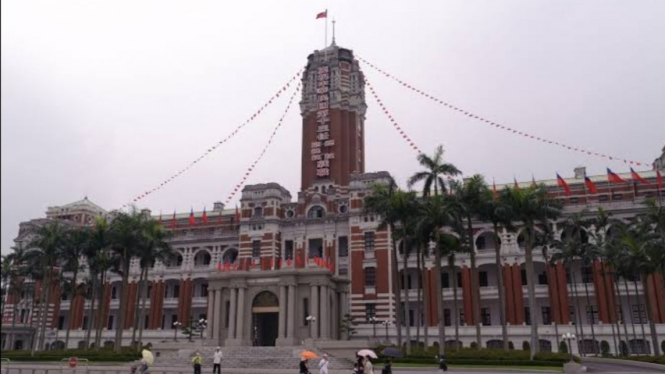 Gedung Pemerintahan Taiwan. 