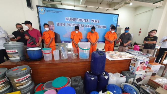 Jaringan pengedar narkoba eks Ketua PSSI Jakarta Utara, DAM