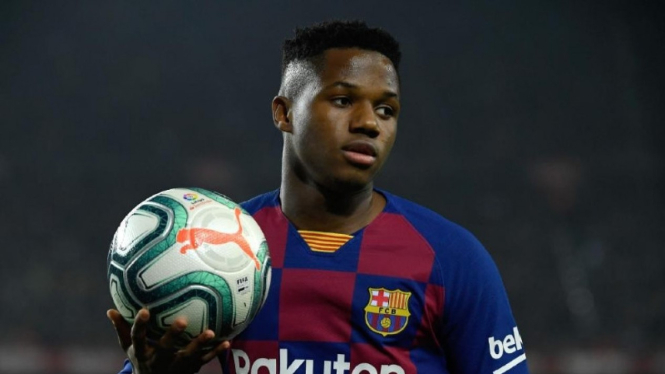 Striker muda Barcelona, Ansu Fati