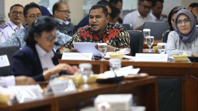 Anggota Dewan Perwakilan Daerah, Angelo Wake Kako.