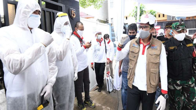 Ketua Umum Relawan Indonesia Bersatu Lawan Covid-19, Sandiaga Salahudin Uno 