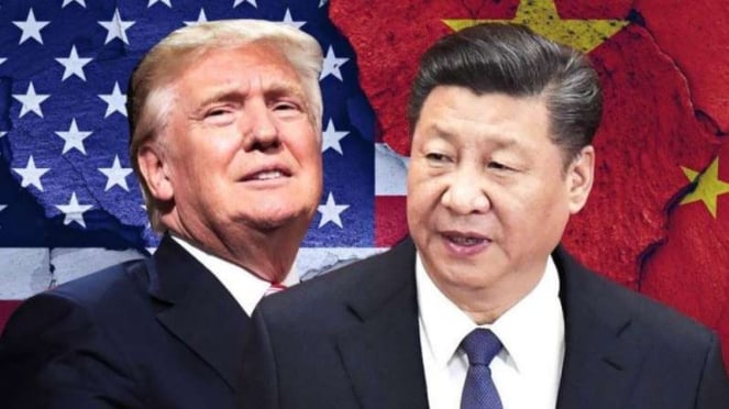 VIVA Militer: Presiden AS, Donald Trump, dan Presiden Tiongkok, Xi Jinping