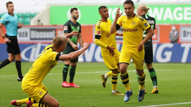 Pertandingan Wolfsburg vs Borussia Dortmund