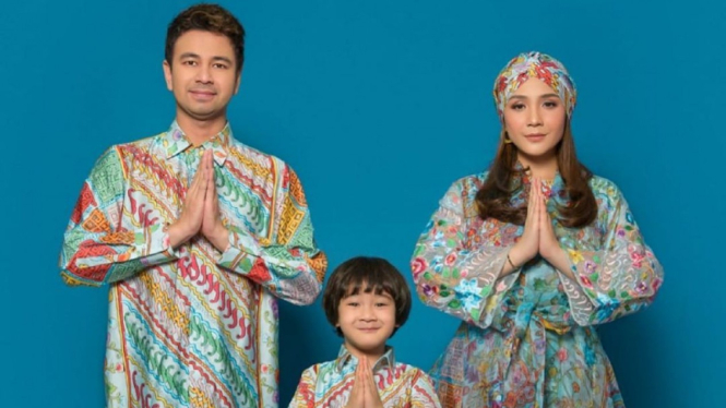 Raffi Ahmad, Nagita Slavina dan Rafathar.