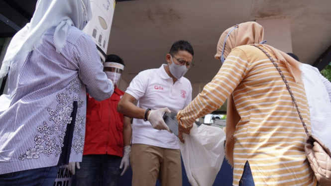 Pendiri Relawan Siaga, Sandiaga Uno