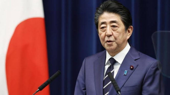 mantan Perdana Menteri Jepang Shinzo Abe.
