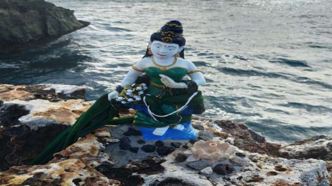 Patung Nyi Roro Kidul muncul di Nusa Dua, Bali