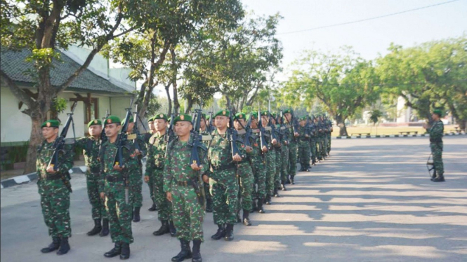 VIVA Militer: Barisan Pasukan TNI AD