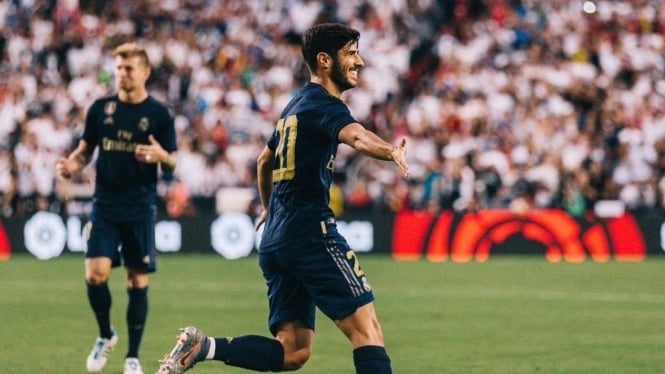 Gelandang Real Madrid, Marco Asensio