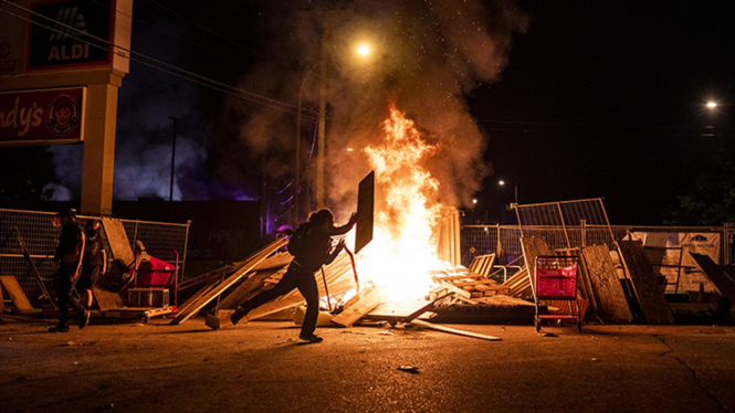 Kerusuhan di Minneapolis, Amerika Serikat