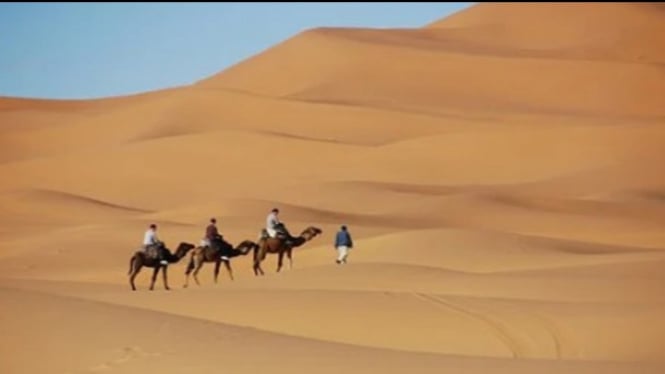 Ilustrasi padang pasir di Timur Tengah (Foto/Fixabay)