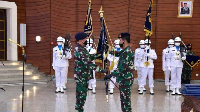 VIVA Militer : KASAL Laksamana TNI Yudo Margono melantik Pangkoarmada I 