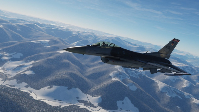 VIVA Militer: Pesawat tempur F-16.