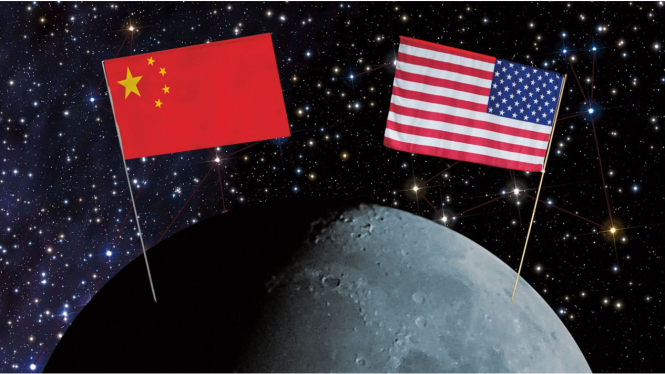 Space Race China Vs Amerika Serikat.