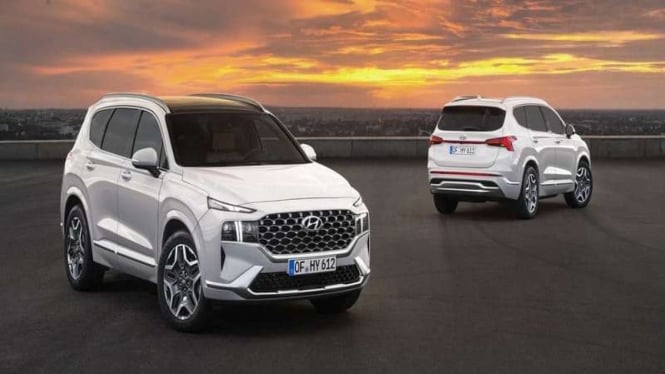 Tampilan baru SUV Hyundai Santa Fe