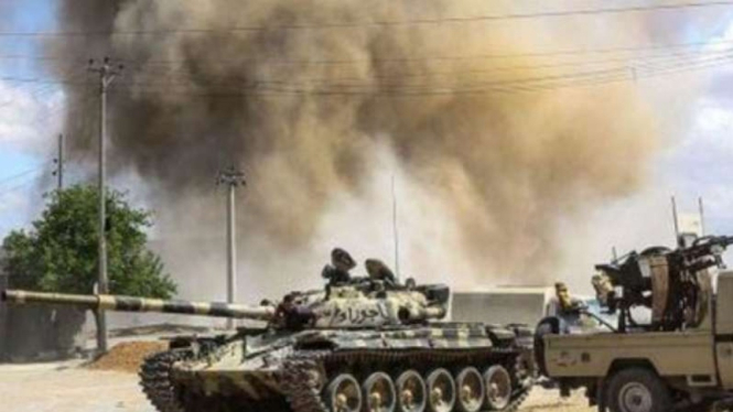 VIVA Militer: Pertempuran LNA vs GNA di Tripoli.