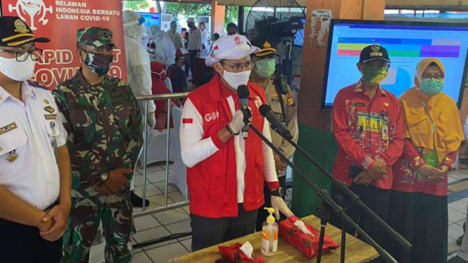 Ketua Relawan Indonesia Bersatu Lawan Covid-19, Sandiaga Uno