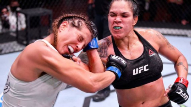 Duel Amanda Nunes versus Felicia Spencer di UFC 250