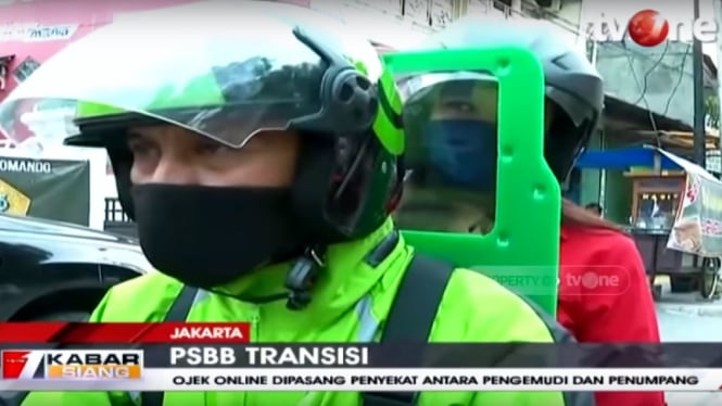 Panduan ketentuan naik ojek online di masa new normal