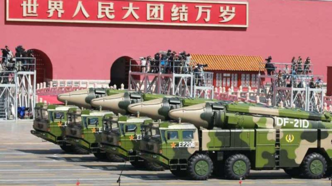 VIVA Militer: Rudal balistik nuklir Tentara Pembebasan Rakyat China (PLA)