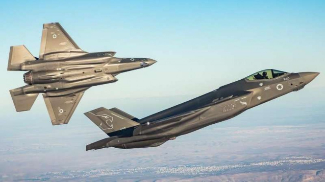 VIVA Militer: Jet tempur F-35 Lightning II milik Angkatan Udara Israel