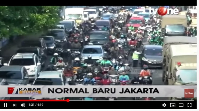 Jalanan Jakarta Macet