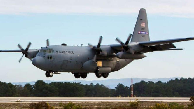 VIVA Militer: Pesawat angkut Angkatan Udara AS, S-130 Hercules