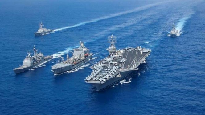 VIVA Militer: Armada Angkatan Laut Amerika Serikat di Samudera Pasifik