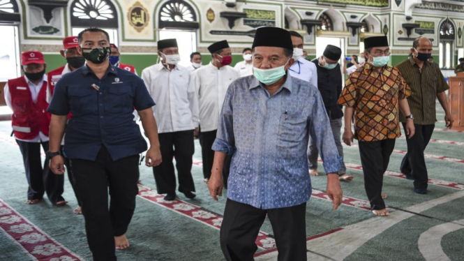 Ketua Umum Dewan Masjid Indonesia (DMI) Jusuf Kalla (Foto ilustrasi)