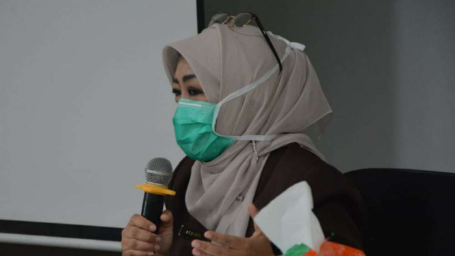 Direktur RSUD Balaraja Kabupaten Tangerang dr. Reniati 