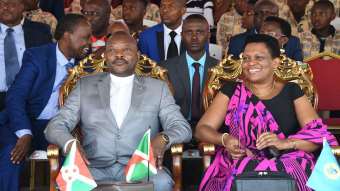 Presiden Burundi, Pierre Nkurunziza.