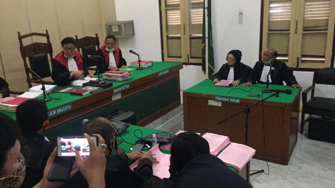 Sidang Pembunuhan Hakim Jamaluddin di PN Medan